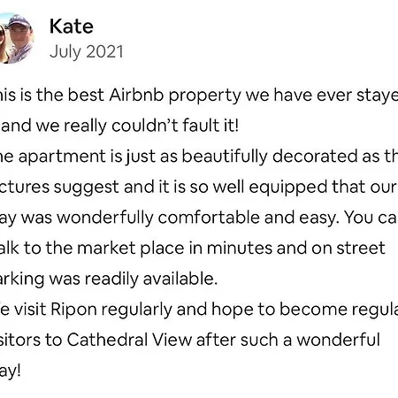 - View Of The Cathedral! Ripon